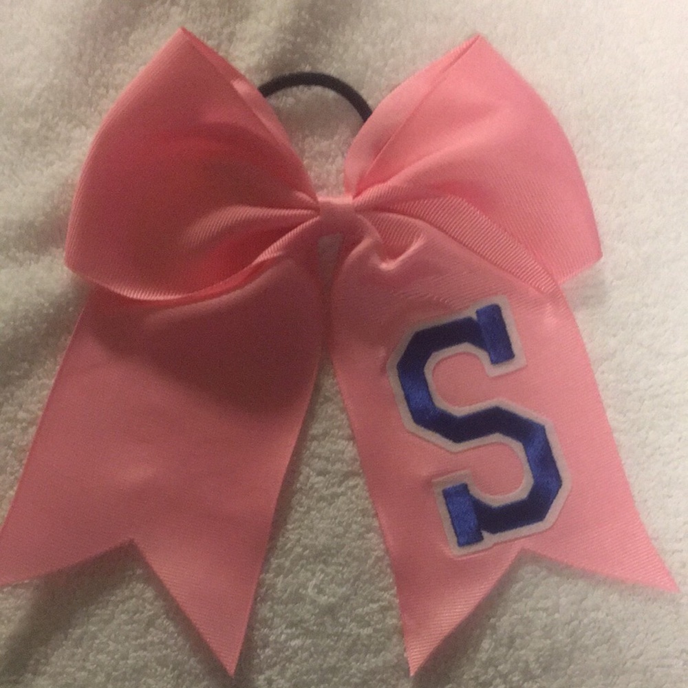 Ponytail bows / alligator clip bows 7”